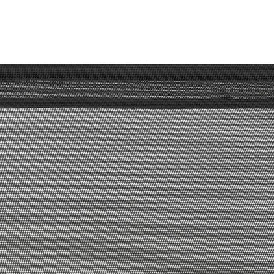 vidaXL Elevated Dog Bed Black S Textilene