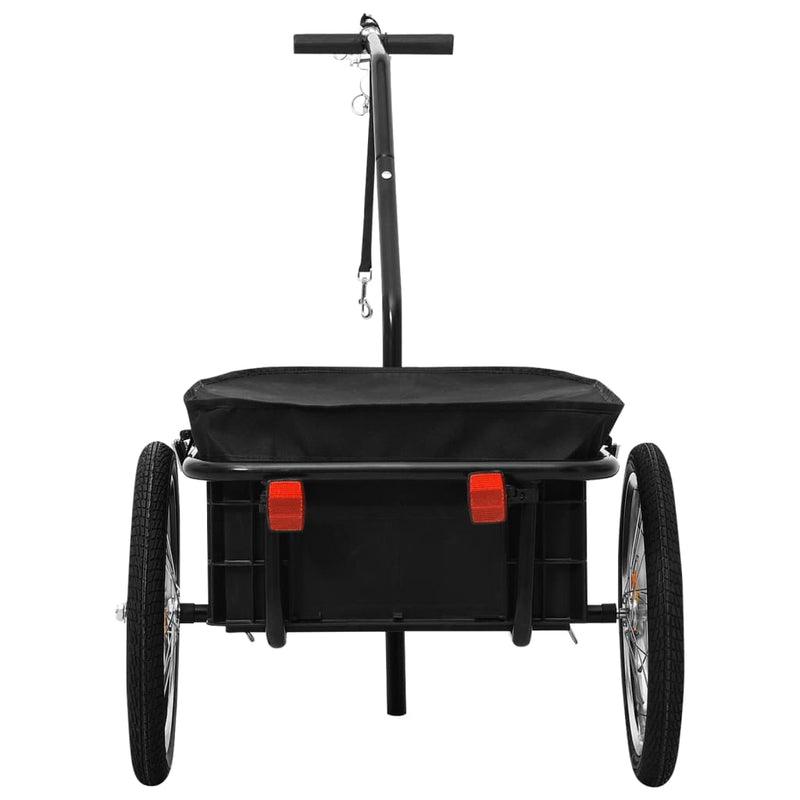 vidaXL Bike Trailer/Hand Wagon 155x60x83 cm Steel Blue