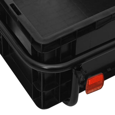 vidaXL Bike Trailer/Hand Wagon 155x60x83 cm Steel Blue