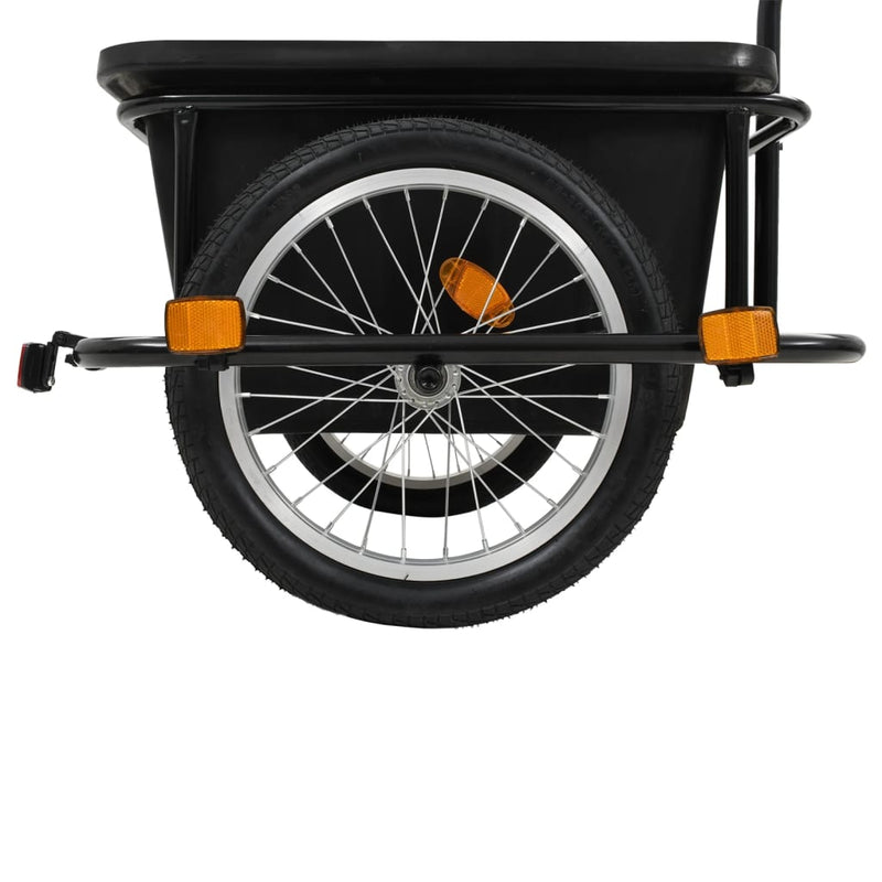 vidaXL Bike Trailer Black 50 L