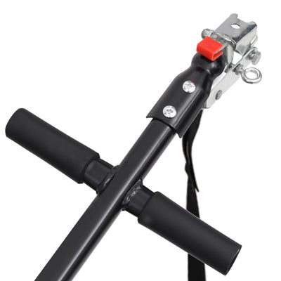 vidaXL Bike Trailer Black 50 L