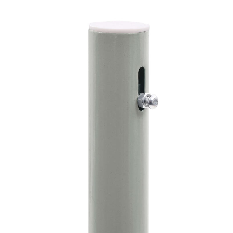 vidaXL Retractable Side Awning 160 x 500 cm Black