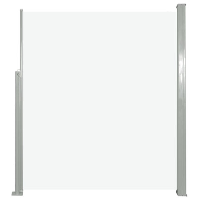 vidaXL Retractable Side Awning 160 x 500 cm Black