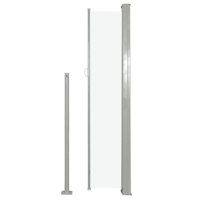 vidaXL Retractable Side Awning 160 x 500 cm Black