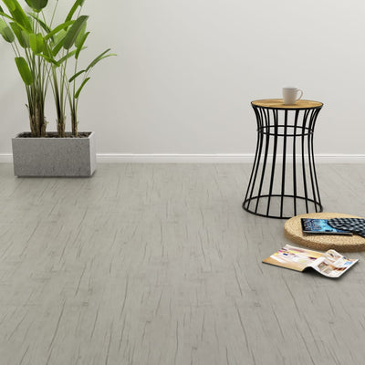 vidaXL Click Floor 3.51 m² 4 mm PVC Oak Washed