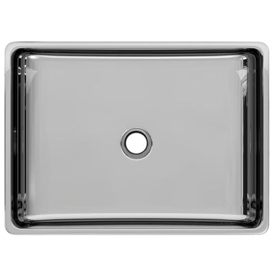 vidaXL Wash Basin 40x30x13 cm Ceramic Black