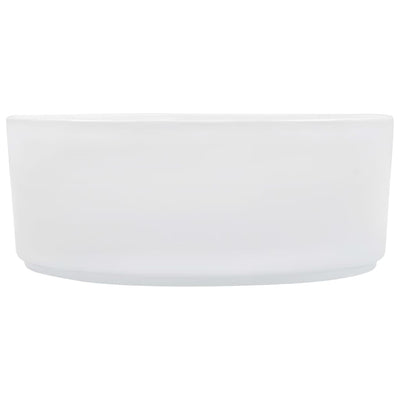 vidaXL Wash Basin 36x14 cm Ceramic White