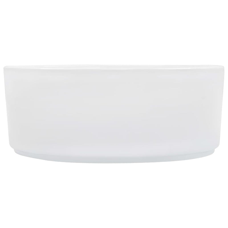 vidaXL Wash Basin 36x14 cm Ceramic White