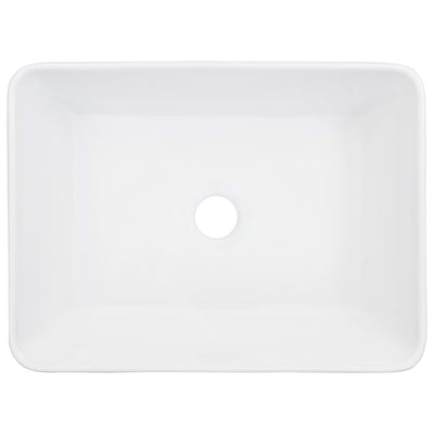 vidaXL Wash Basin 40x30x13 cm Ceramic Black