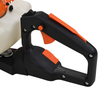 vidaXL Petrol Hedge Trimmer 722 mm Orange and Black