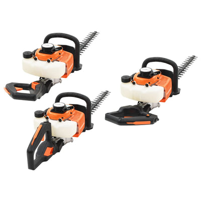 vidaXL Petrol Hedge Trimmer 722 mm Orange and Black
