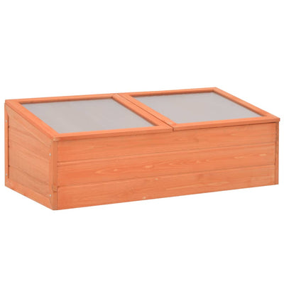 vidaXL Greenhouse Wood 180x57x62 cm