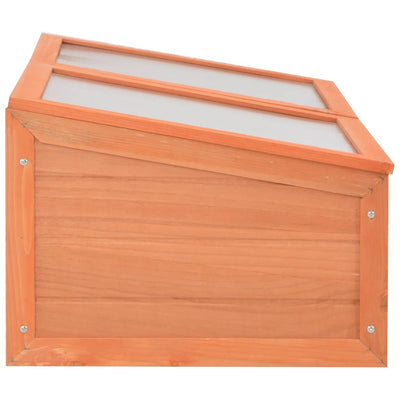 vidaXL Greenhouse Wood 180x57x62 cm
