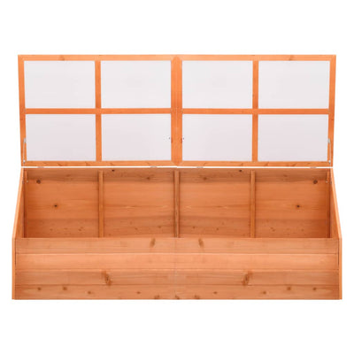 vidaXL Greenhouse Wood 180x57x62 cm
