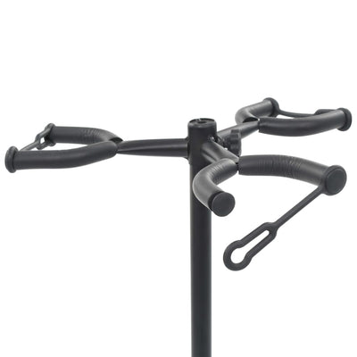 vidaXL Guitar Stand Black Steel