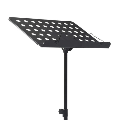 vidaXL Music Book Stand Black Steel