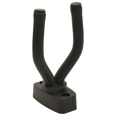 vidaXL Guitar Wall Hangers 6 pcs Black Steel
