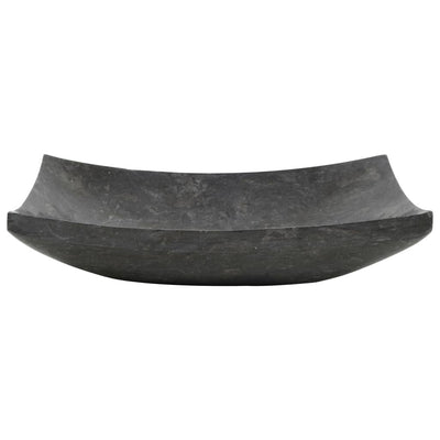 vidaXL Sink 50x35x12 cm Marble Cream