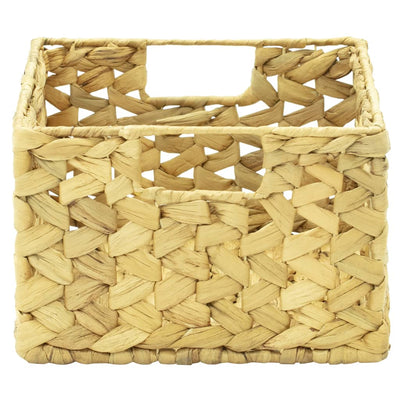 vidaXL 4 Piece Bathroom Set Water Hyacinth