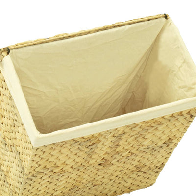 vidaXL 4 Piece Bathroom Set Water Hyacinth