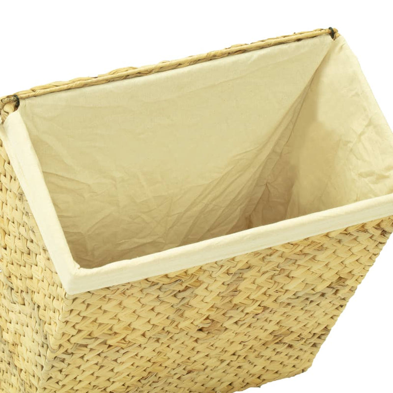 vidaXL 4 Piece Bathroom Set Water Hyacinth