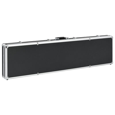 vidaXL Gun Case Black 134x35x12 cm Aluminium