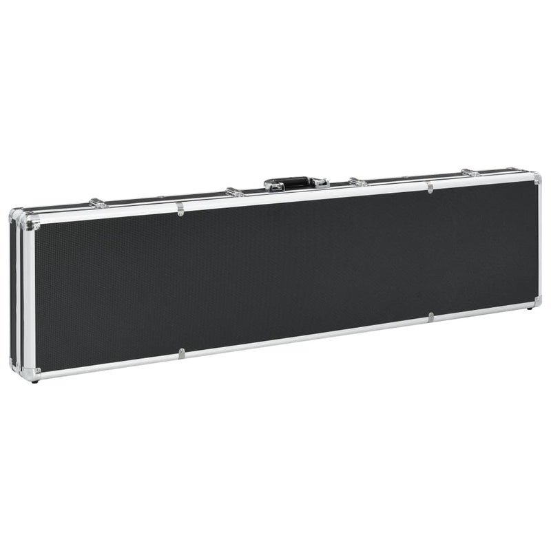 vidaXL Gun Case Black 134x35x12 cm Aluminium