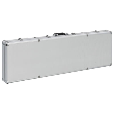 vidaXL Gun Case Black 134x35x12 cm Aluminium