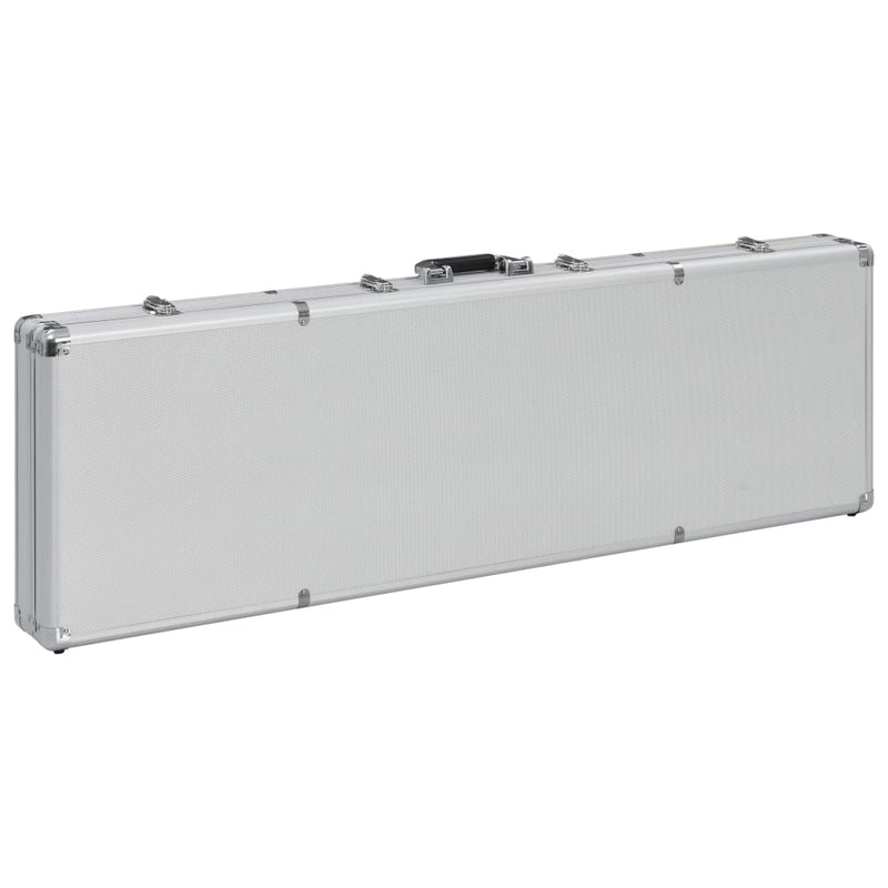 vidaXL Gun Case Black 134x35x12 cm Aluminium