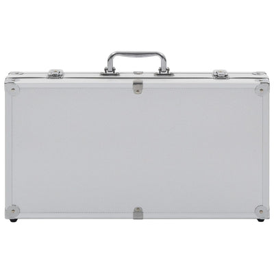 vidaXL Gun Case Aluminium ABS Black