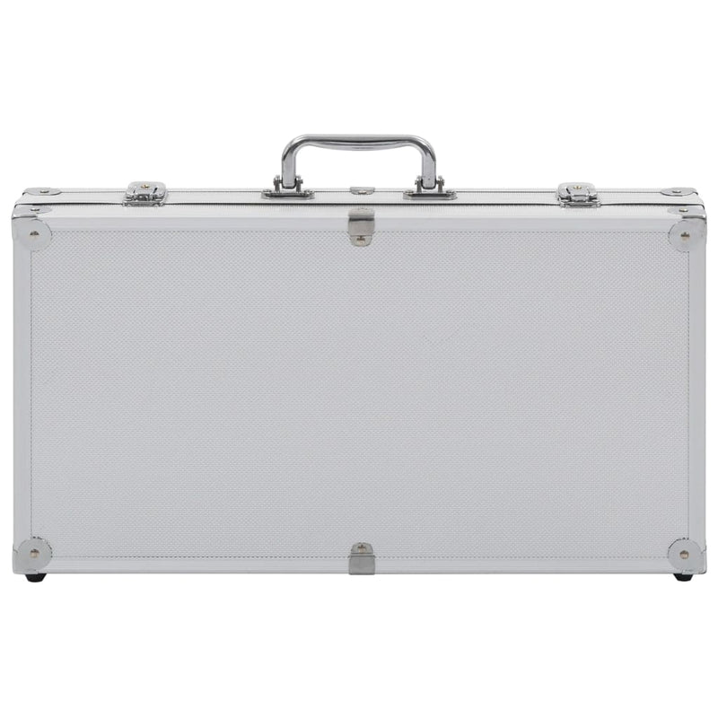 vidaXL Gun Case Aluminium ABS Black