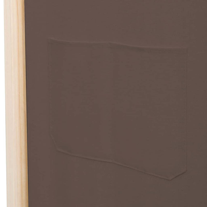 vidaXL 3-Panel Room Divider Black 120x170x4 cm Fabric