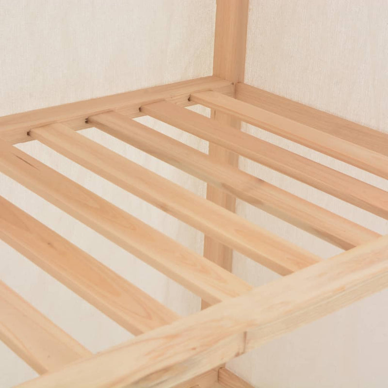 vidaXL Wardrobe Grey 79x40x170 cm Fabric