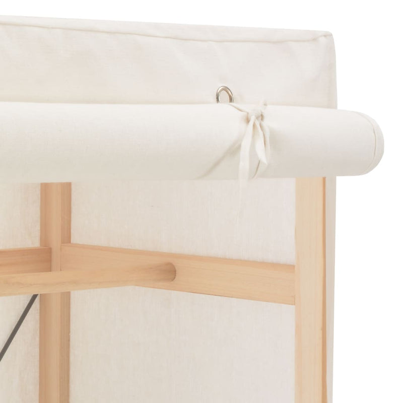 vidaXL Wardrobe White 79x40x170 cm Fabric