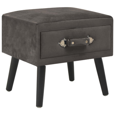 vidaXL Bedside Cabinet Green 40x35x40 cm Velvet