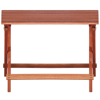 vidaXL 4 Piece Outdoor Dining Set for Children Solid Eucalyptus Wood