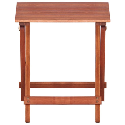 vidaXL 3 Piece Bistro Set for Children Solid Eucalyptus Wood