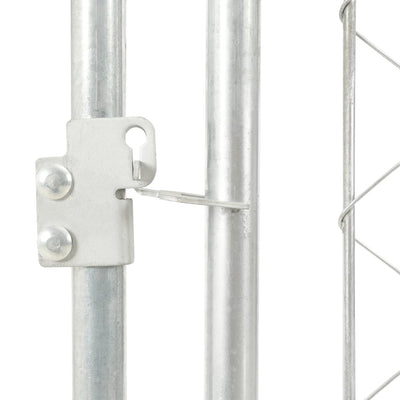 vidaXL Outdoor Dog Kennel with Roof 200x200x135 cm