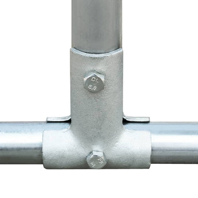 vidaXL Chicken Coop 2x1x1.5 m Galvanised Steel