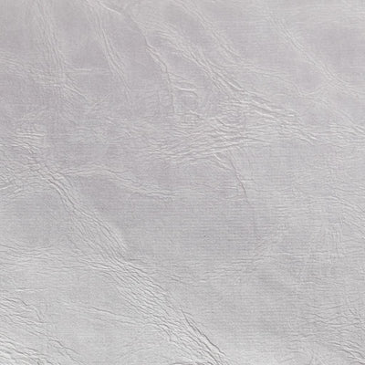 vidaXL Tub Chair with Footstool Silver Faux Leather