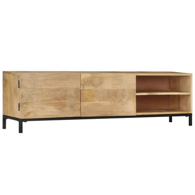 vidaXL TV Cabinet 145x30x41 cm Solid Mango Wood