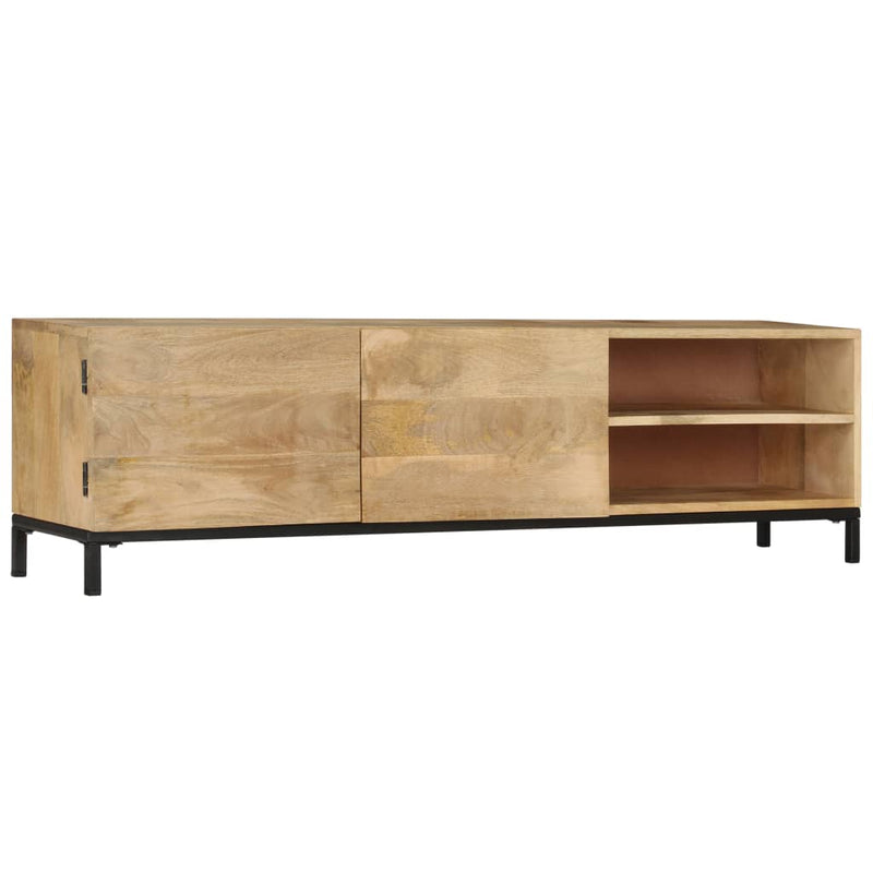vidaXL TV Cabinet 145x30x41 cm Solid Mango Wood