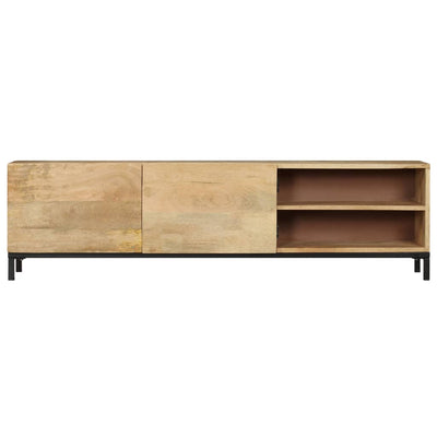 vidaXL TV Cabinet 145x30x41 cm Solid Mango Wood