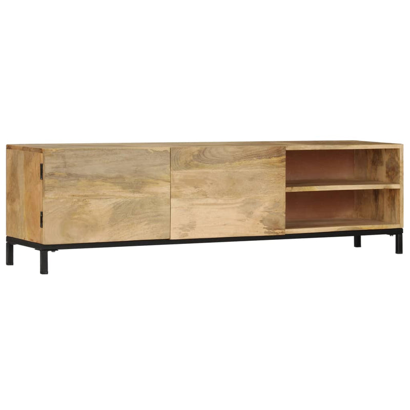 vidaXL TV Cabinet 145x30x41 cm Solid Mango Wood