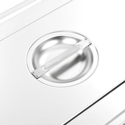 Lids for GN 1/2 Pan 2 pcs  Stainless Steel