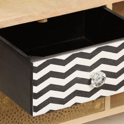 vidaXL TV Cabinet 120x30x40 cm Solid Mango Wood