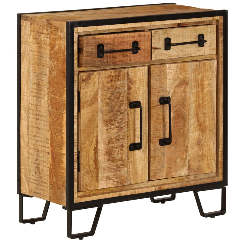 vidaXL Sideboard 120x30x75 cm Solid Mango Wood