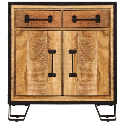 vidaXL Sideboard 120x30x75 cm Solid Mango Wood