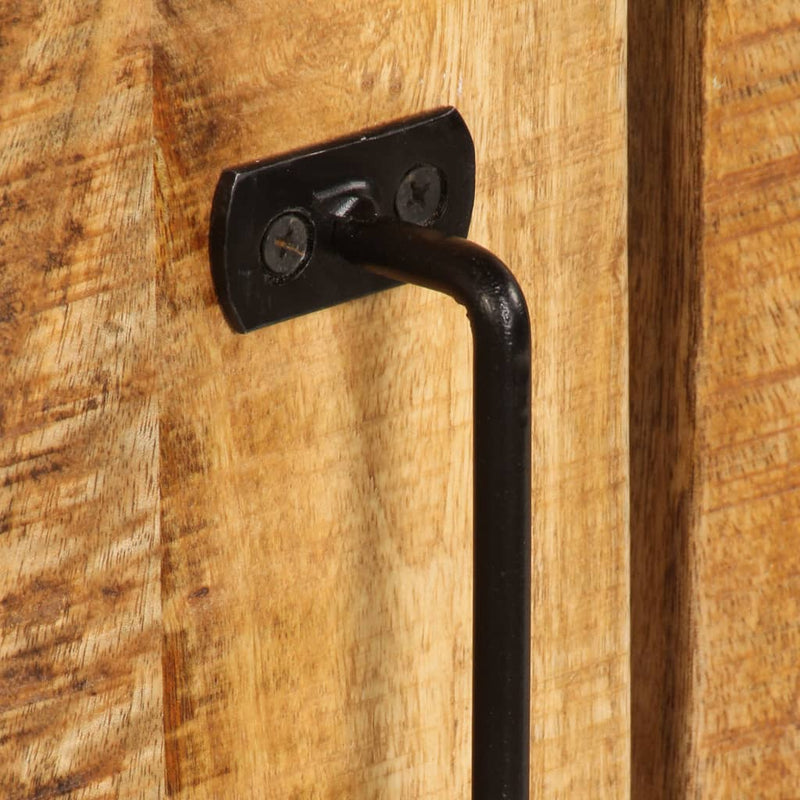 vidaXL Sideboard 120x30x75 cm Solid Mango Wood