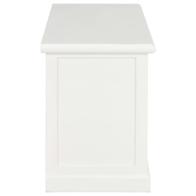 vidaXL TV Cabinet White 90x30x40 cm Wood